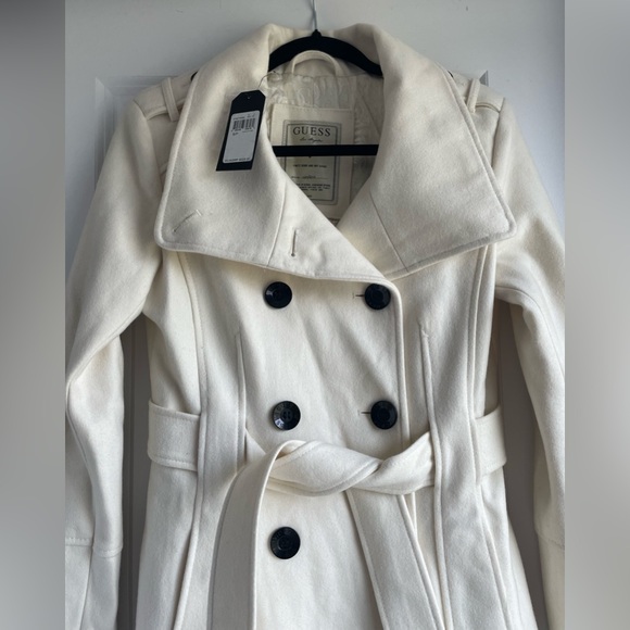 Guess trenchcoat women’s small - Picture 2 of 5